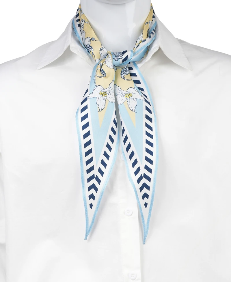 Bespoke Fashion Women's Ditsy Floral Diamond Scarf