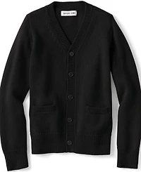 Lands' End Girls School Uniform Legacy Varsity Cardigan