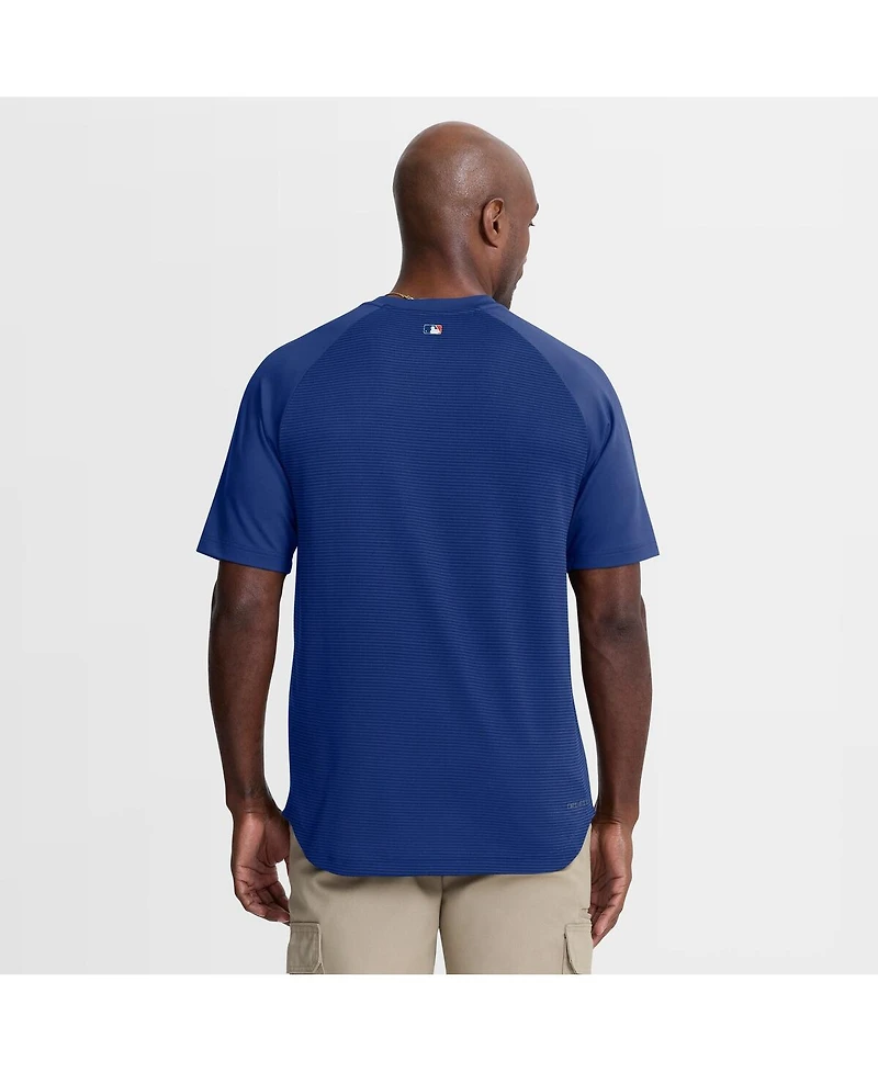 Nike Men's Royal New York Mets Authentic Collection Batting Practice Pre-Game Raglan Dri-fit T-Shirt