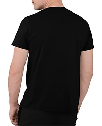 La Pop Art Men's Love Sunflower Word T-Shirt