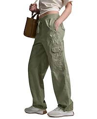 Dkny Sport Women's High-Rise Straight-Leg Pants