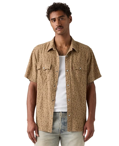 Levi's Men's Short-Sleeve Western Shirt