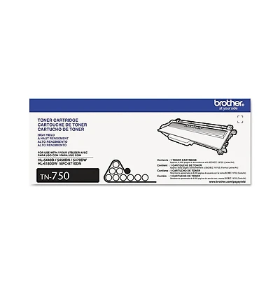 Brother TN750 8000-Page Yield Toner