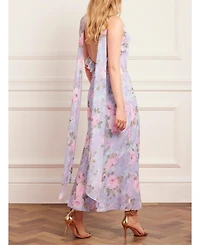 Needle & Thread Women's Camille's Garden Halter Neck Ankle Gown