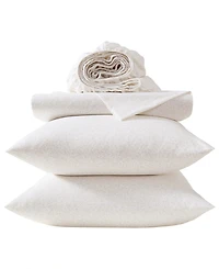 Laura Ashley Chelsie Vine Cotton Percale 3-Pc. Sheet Set, Twin Xl