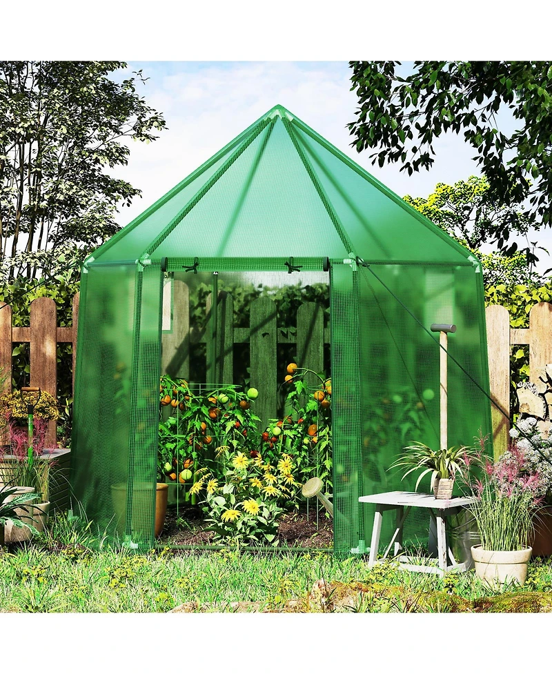 Gouun Mini Walk-in house with Pe Cover