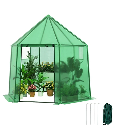 Gouun Mini Walk-in house with Pe Cover