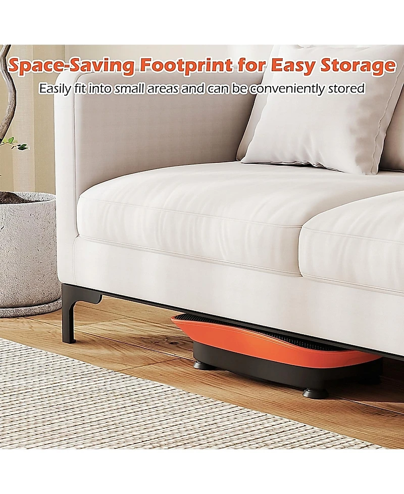 Sugift Portable 20 in Vibration Exercise Platform with Remote Control