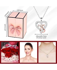 Gnuadz Preserved Gift With Sterling Necklace For Mom