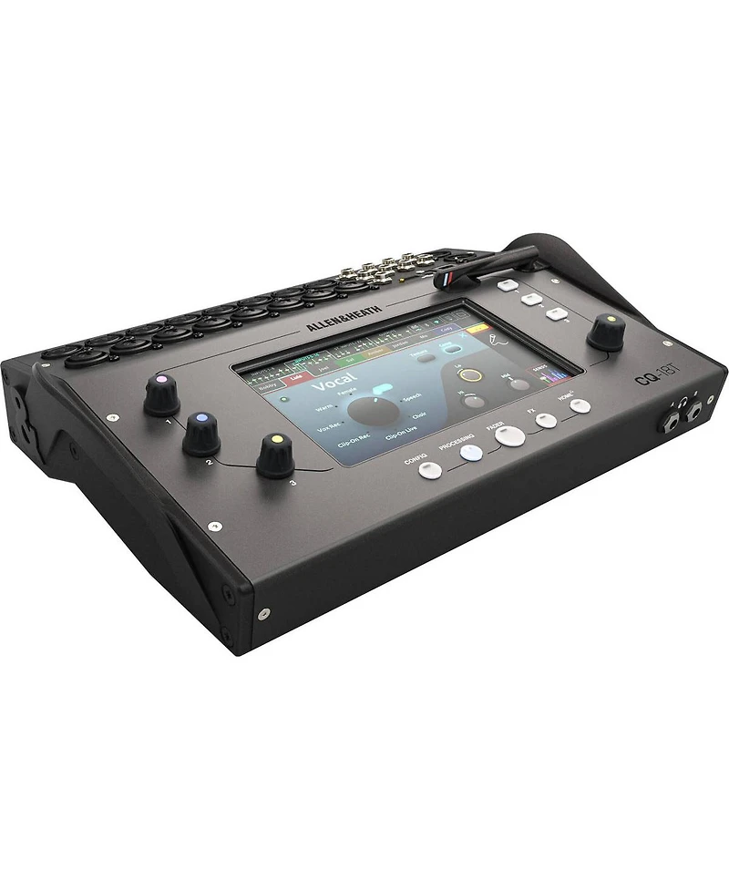 Allen & Heath Cq-18T Ultra-Compact 18-Channel Digital Mixer with 7" Touchscreen