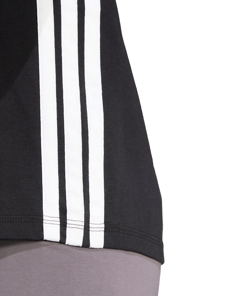 adidas Women's Essentials 3-Stripes Cotton T-Shirt