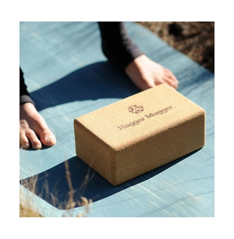 Hugger Cork Yoga Block