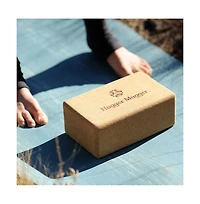 Hugger Cork Yoga Block
