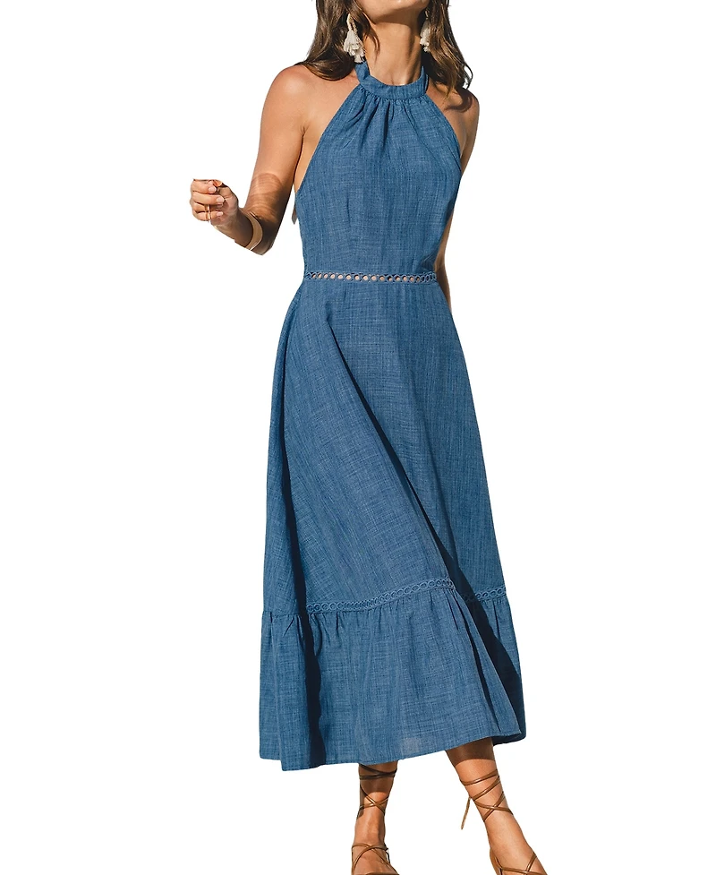Cupshe Women's Start of Something Midi Beach Dress