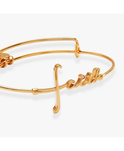 Alex and Ani Faith In-Line Bracelet