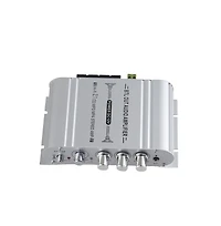 Artudatech 2.1 Channel Hi-Fi Amplifier - 80W Rms, Dc 12V for Car and Home Speakers