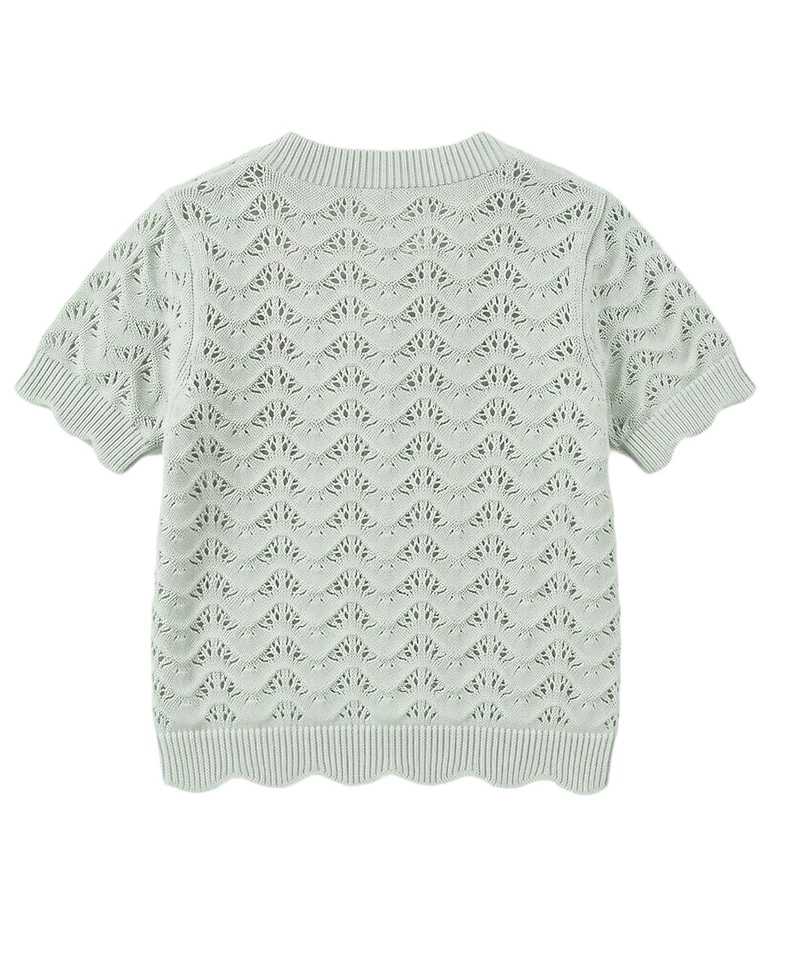 Kate Mack Girls 7-16 Stitch Sweater
