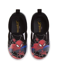 Spider-Man Big Boys Slip-On Canvas Shoes