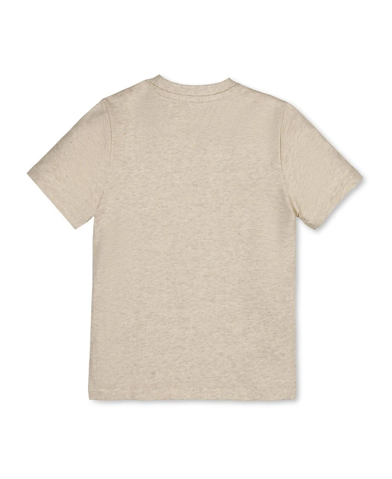 Hope and Henry Boys' Organic Short Sleeve Henley Tee