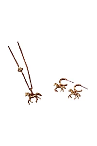 Alex and Ani Horse Pendant Necklace