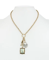 Patricia Nash Gold-Tone Plated Charm Dangle Necklace