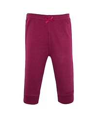 Hudson Baby Toddler Girls Cotton Pants and Leggings.