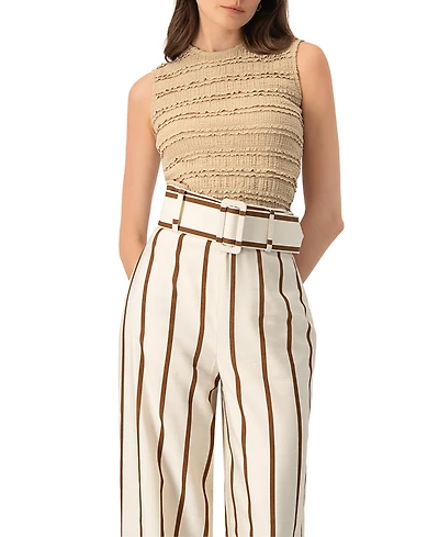 Ivonne Women's Sleeveless Knitted Top