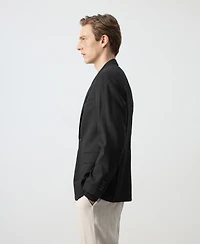 Mango Men's Slim-Fit Linen-Blend Suit Jacket
