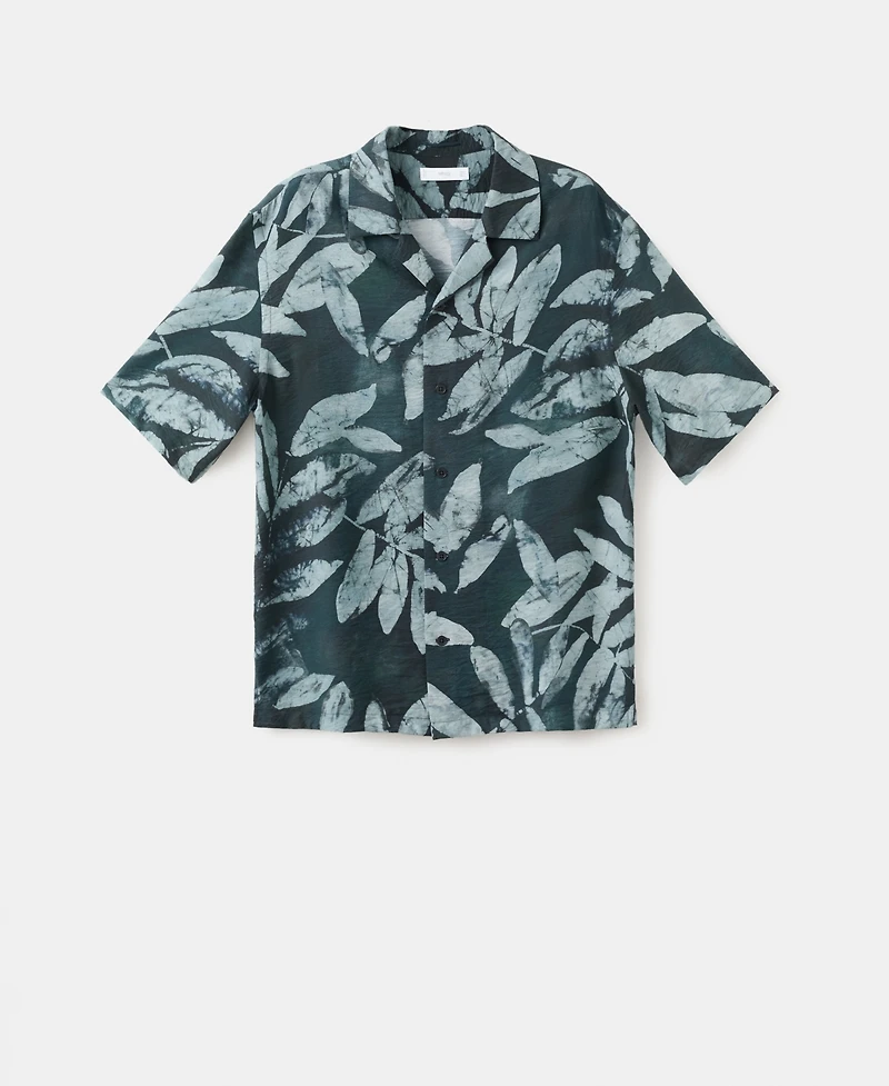 Mango Men's Regular-Fit Printed Shirt