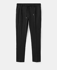 Mango Men's Drawstring Slim-Fit Pants