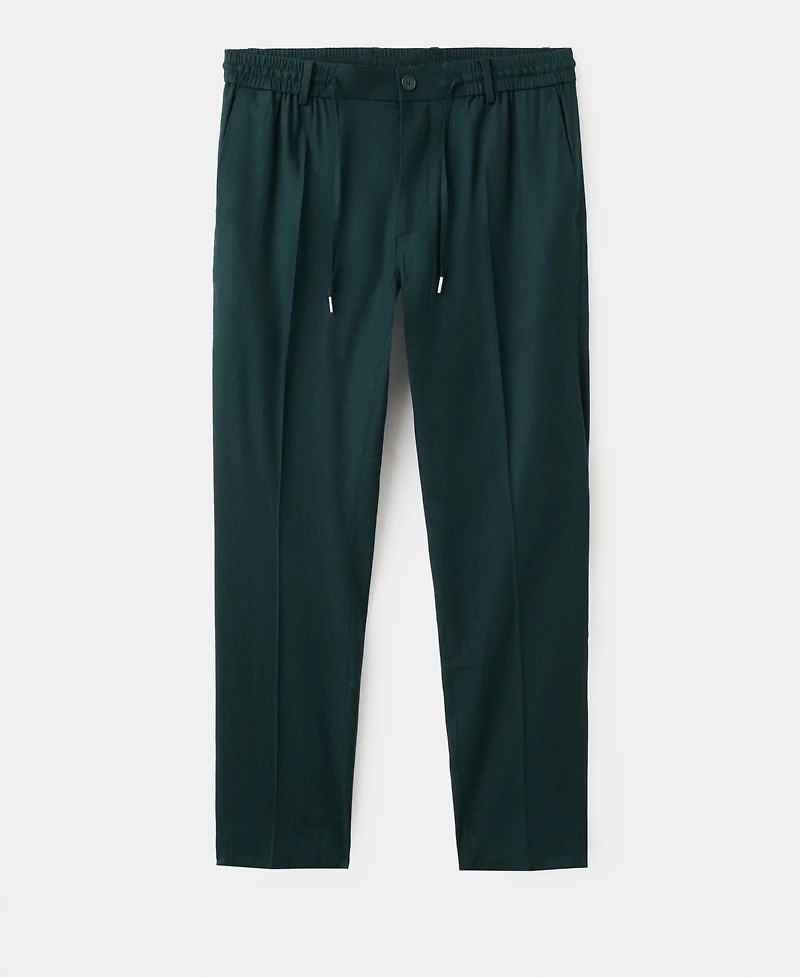 Mango Men's Drawstring Slim-Fit Pants