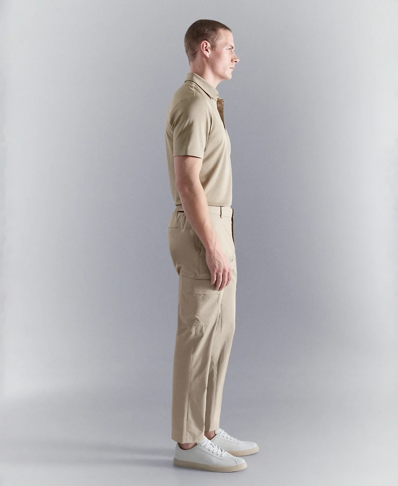 Mango Men's Slim Fit Comfort Stretch Cargo Pants