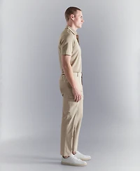 Mango Men's Slim Fit Comfort Stretch Cargo Pants