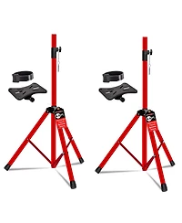 5 core Speaker Stands Pair Adjustable 54 Inch Tripod 132 lbs Capacity 35mm Mount for Dj Pa Use