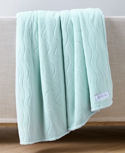 Gaiam Velvetloft Ultra-Soft Plush Throw, 50" x 60"