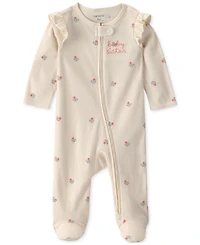 Carter's Baby Girls' 2-Way Zip Sleep & Play