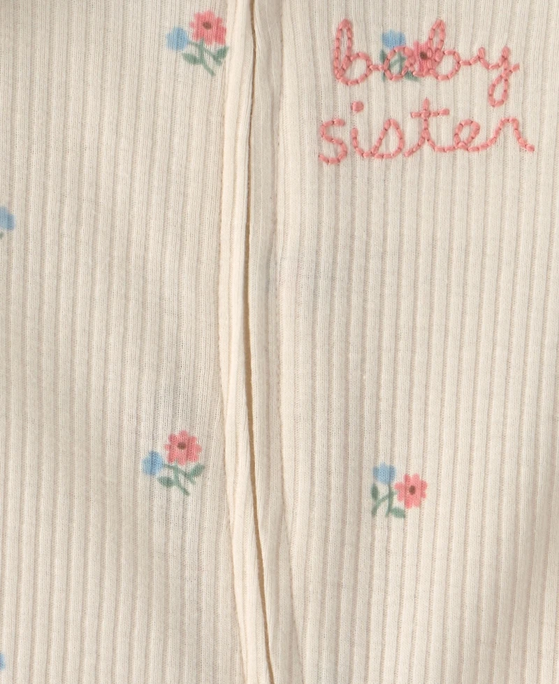 Carter's Baby Girls' 2-Way Zip Sleep & Play
