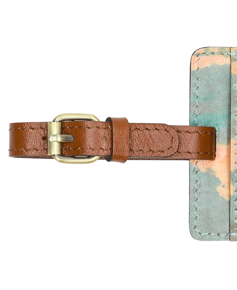 Patricia Nash Bagagli Leather Luggage Tag