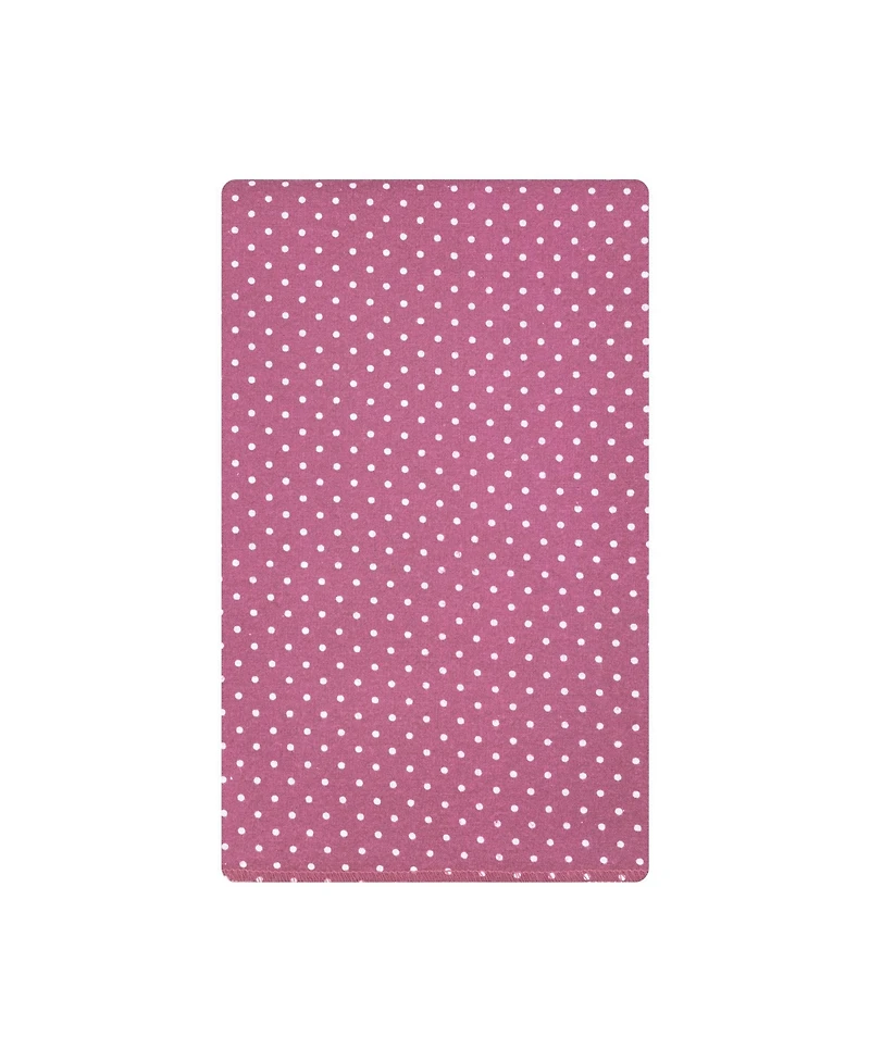 Hudson Baby Girl Cotton Poly Flannel Burp Cloths Bundle 12-Pack, Wild Rose Floral, One Size