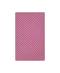 Hudson Baby Girl Cotton Poly Flannel Burp Cloths Bundle 12-Pack, Wild Rose Floral, One Size