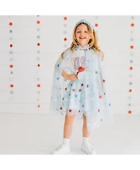 Sweet Wink Girls Usa Sequin Stars Cape