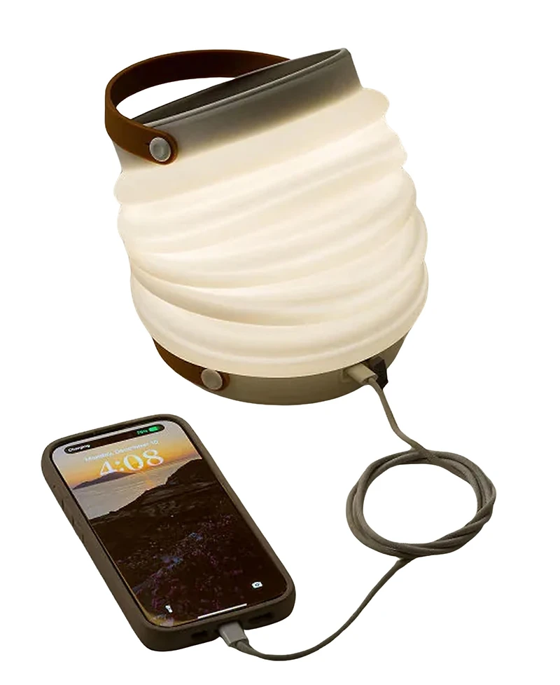 Uncommon Goods 3-in-1 Solar Lantern and Power Bank