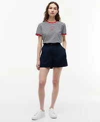 Tommy Hilfiger Women's Stripe Short-Sleeve T-Shirt