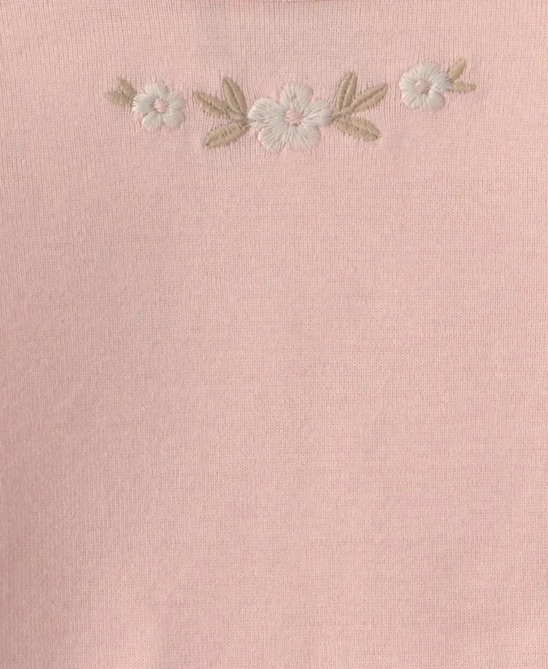 Carter's Baby Girl's Flowers Bodysuit & Pant 3-Piece Set