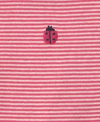 Carter's Baby Girl's Ladybug Bodysuit & Pant 3-Piece Set