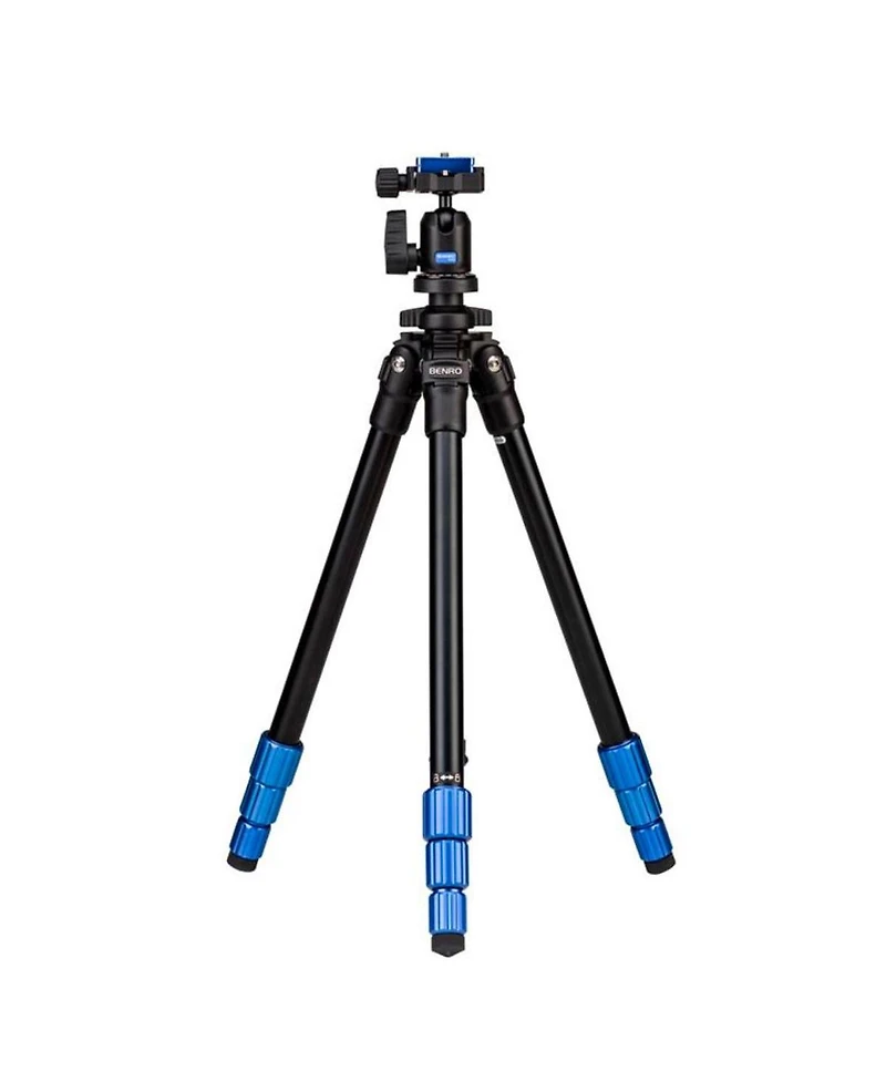 Benro Slim 4-Section Lightweight Aluminum Tripod with Ball Head