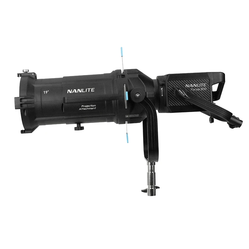 Nanlite Pj-bm Bowens Mount Projection Attachment with 19 Degree Lens