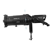 Nanlite Pj-bm Bowens Mount Projection Attachment with 19 Degree Lens