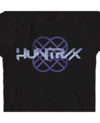 Kpop Demon Hunters Boys Huntrix Logo on Short Sleeve T Shirt