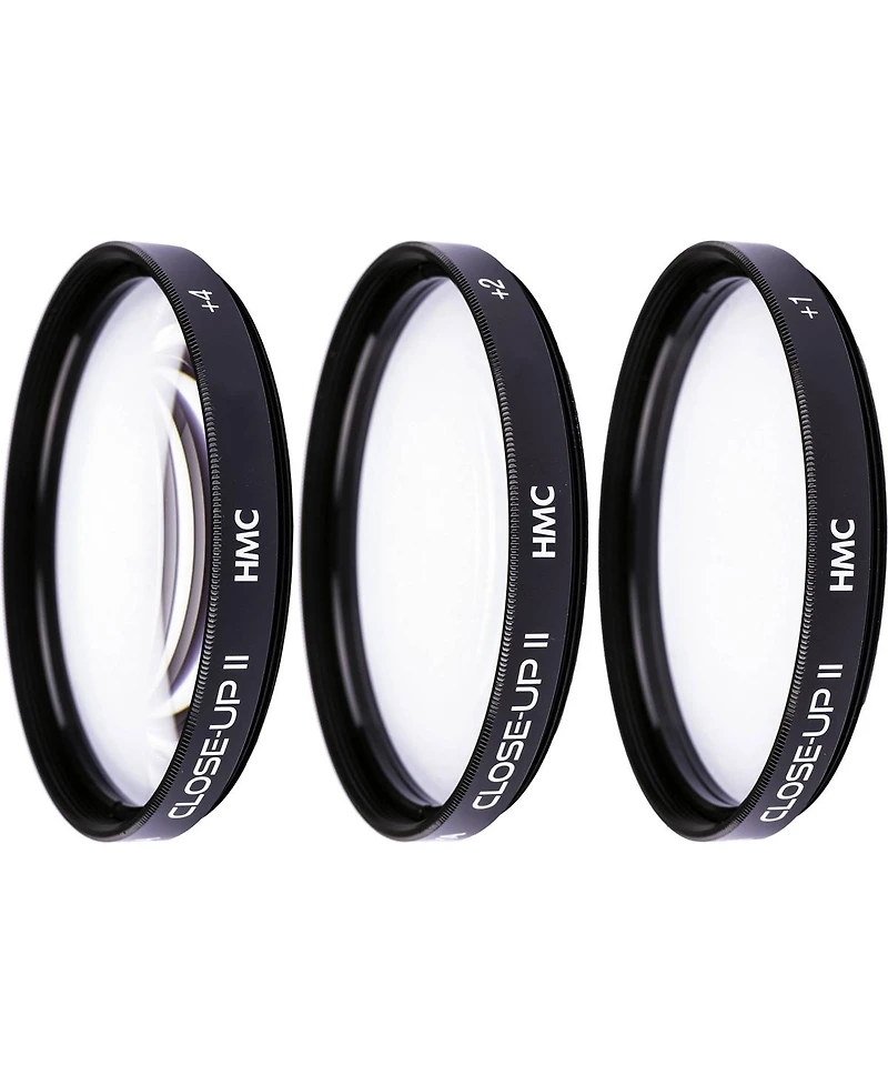 Hoya 55mm Hmc Close-Up Filter Set Ii, Includes +1, +2 and +4 Diopter Filters